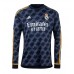 Camisa de Futebol Real Madrid Rodrygo Goes #11 Equipamento Secundário 2023-24 Manga Comprida